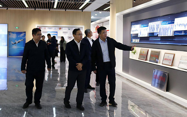 中國鋼研黨委副書記、總經(jīng)理高宏斌一行 到航產(chǎn)集團調(diào)研